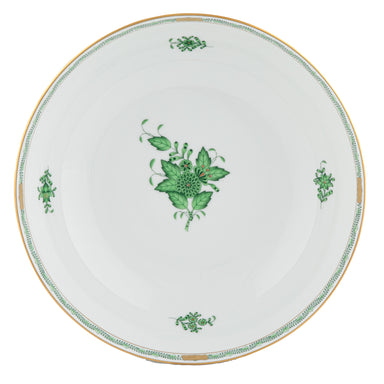 Herend Chinese Bouquet Green Medium Bowl 9.5"d