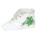 Herend Chinese Bouquet Green Baby Shoe  4.5"l X 2.75"h - Green