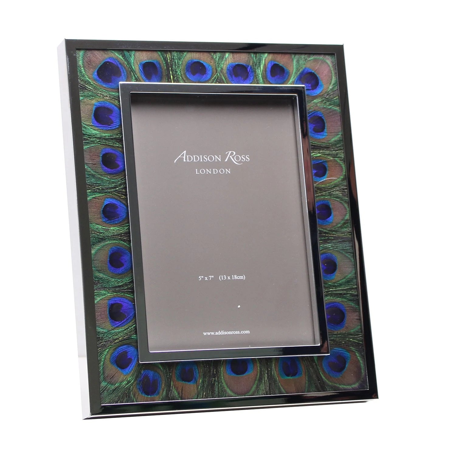 Peacock Feather Frame 8x10