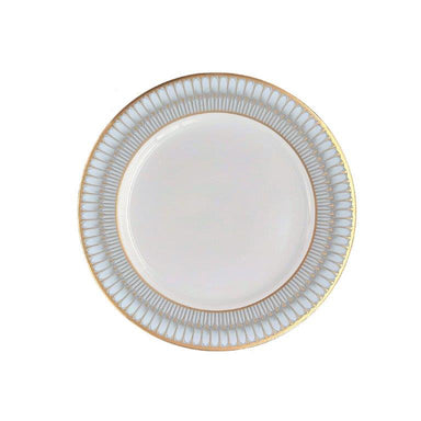 Deshoulieres Arcades Grey Gold Charger Plate
