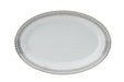 Deshoulieres Arcades Grey Gold Oval Platter