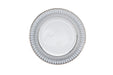 Deshoulieres Arcades Grey Platinum Dinner Plate