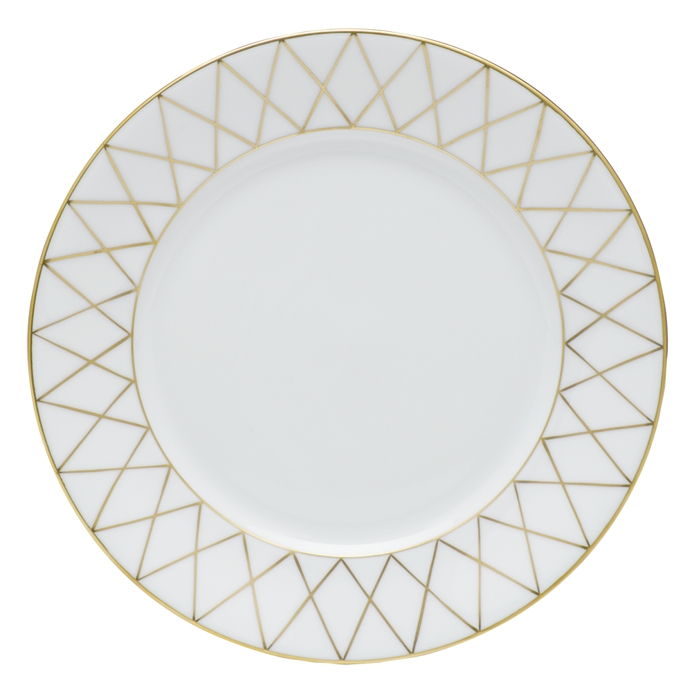 Golden Trellis Salad Plate 7.25"d