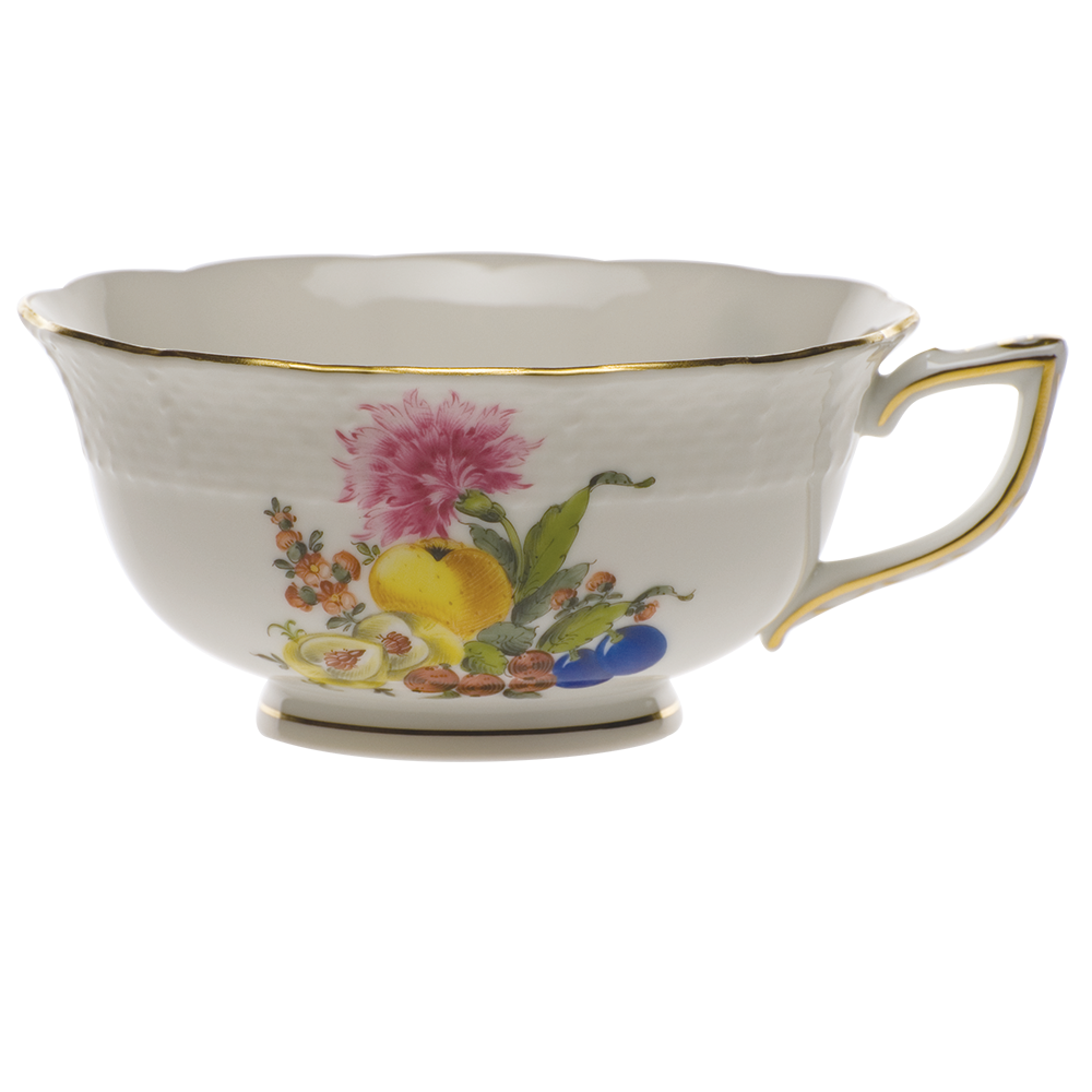 Fruits & Flowers Tea Cup  (8 Oz)