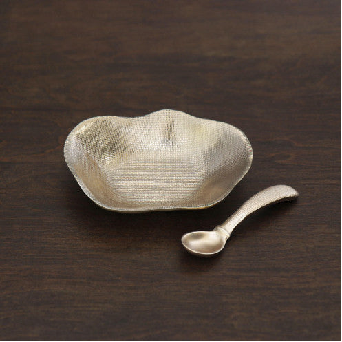 Sierra Kioto Mini Bowl/Spoon Gold