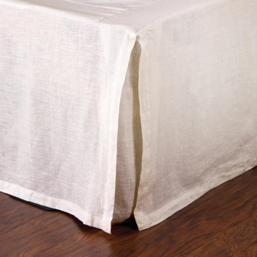 Bedskirt Pleated Linen