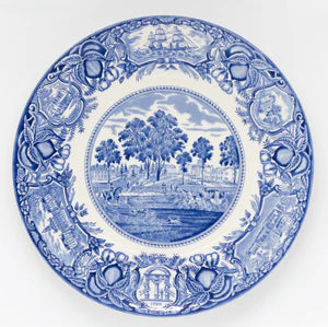 Georgia Historical Plate University of Georiga - Blue #5