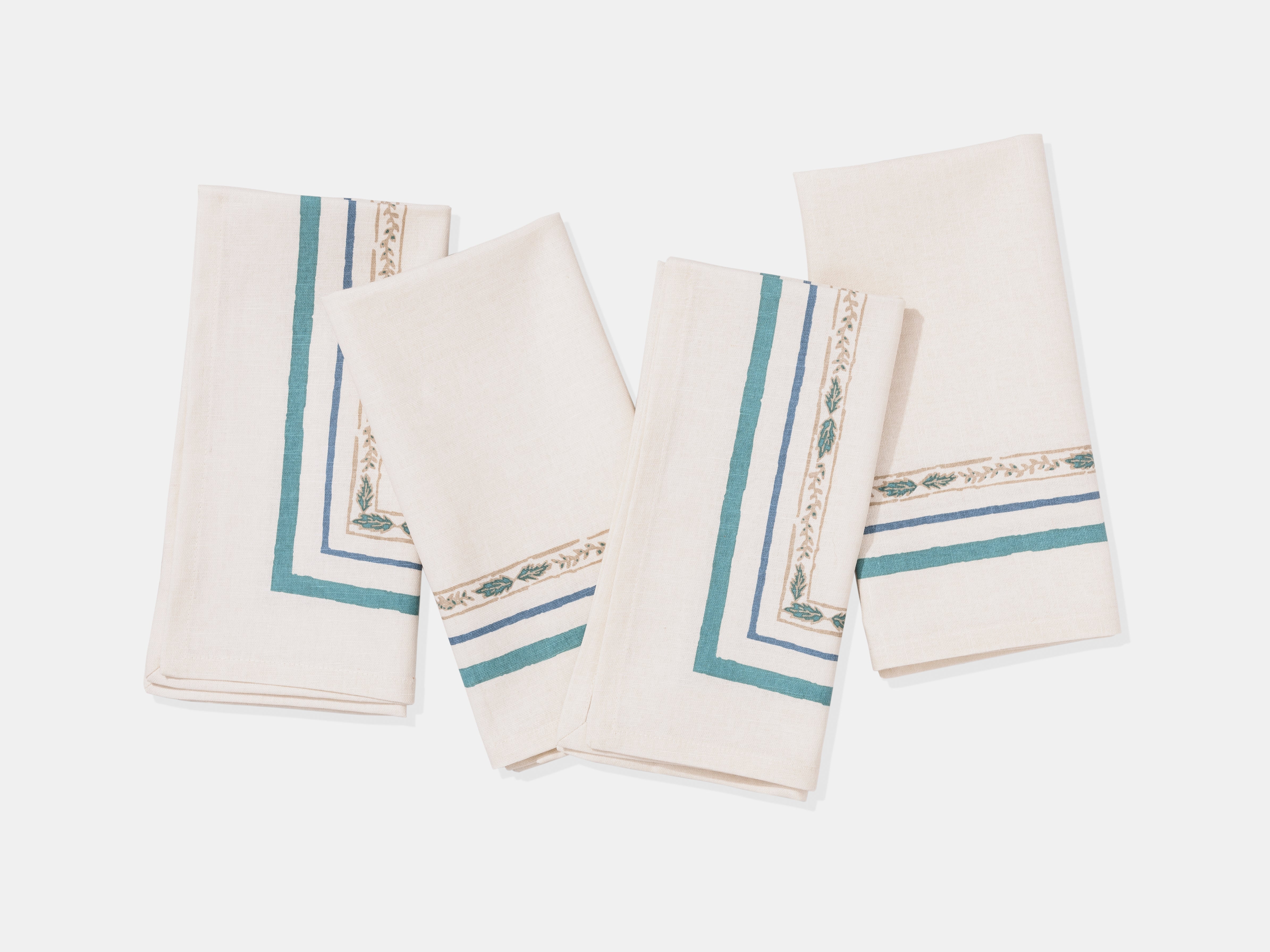 Botany Mer Napkin Set of 4 - Thumbnail 4