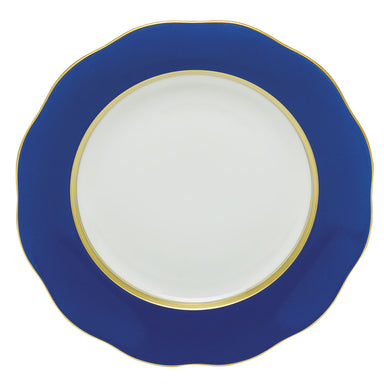 Herend Cb8 Dessert Plate 8.25"d - Cobalt Blue