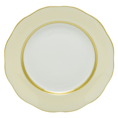 Herend Cj8 Beige Band Dessert Plate 8.25"d - Beige