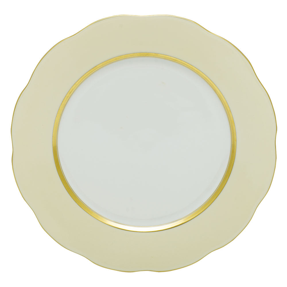 Herend Cj8 Beige Band Service Plate 11"d - Beige