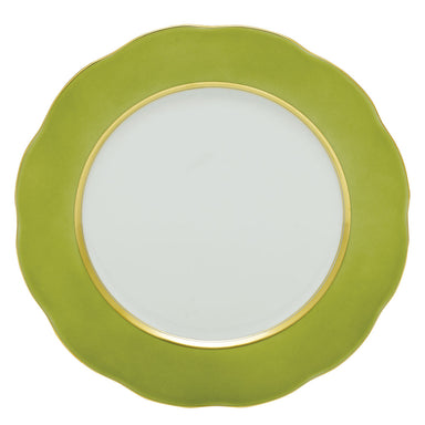 Herend Cv3 Service Plate 11"d - Olive