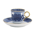 Mottahedeh Imperial Blue Demi Cup & Saucer
