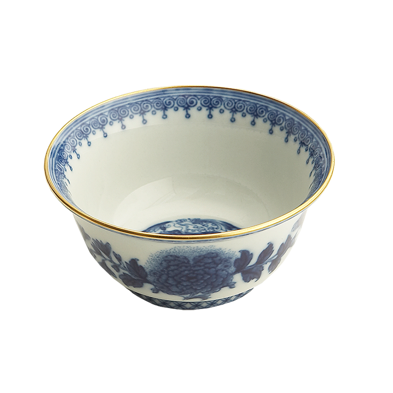 Mottahedeh Imperial Blue Sugar/Consume' Bowl
