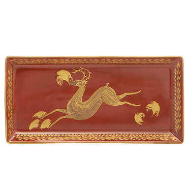 Mottahedeh Leaping Reindeer Rectangular Tray