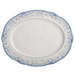 Mottahedeh Virginia Blue Oval Platter
