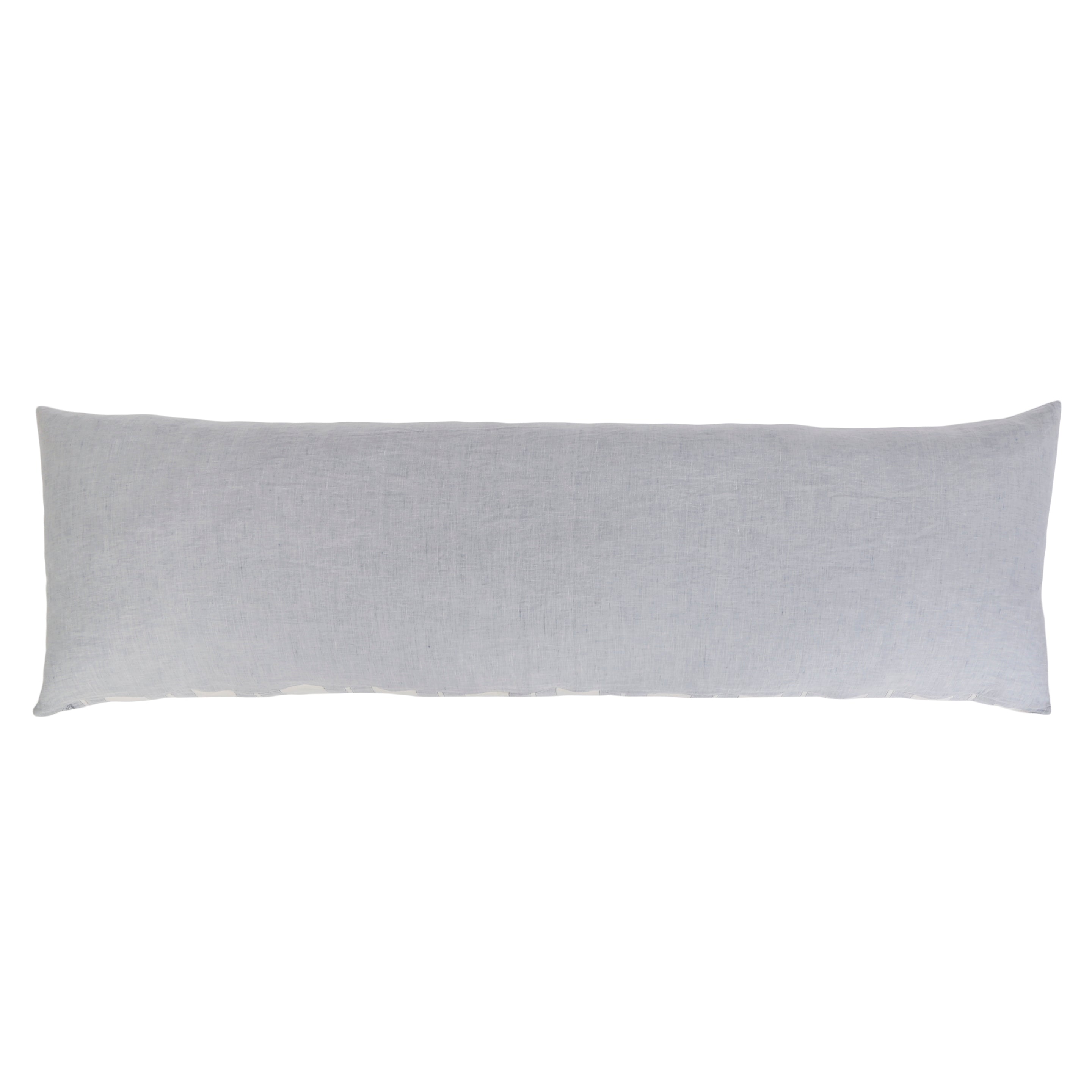 Carter - Ivory/Denim Body Pillow