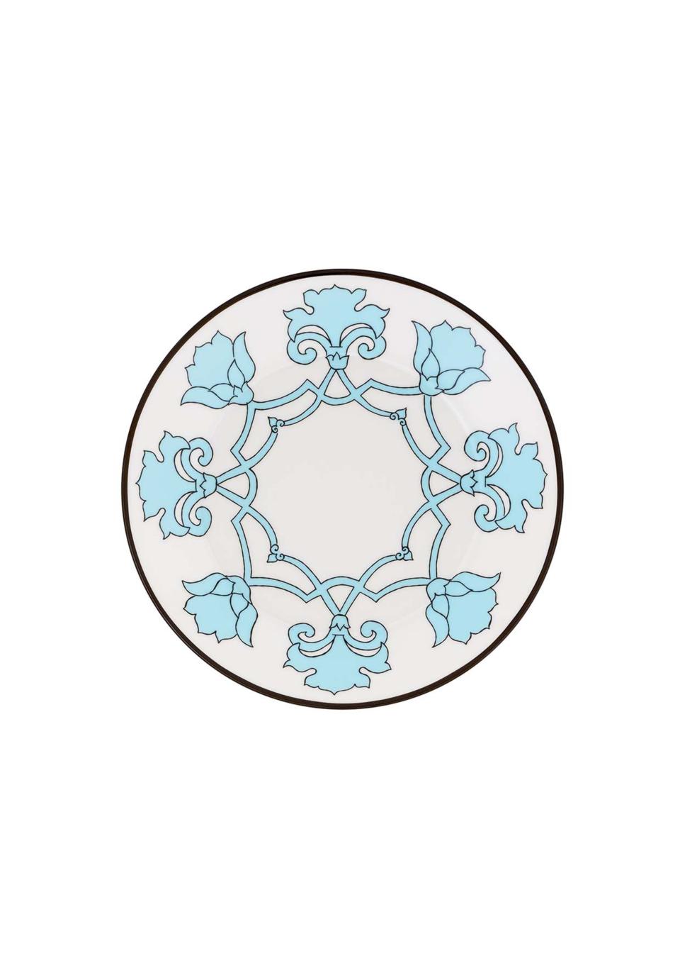 Jaipur Dessert Plate Aqua