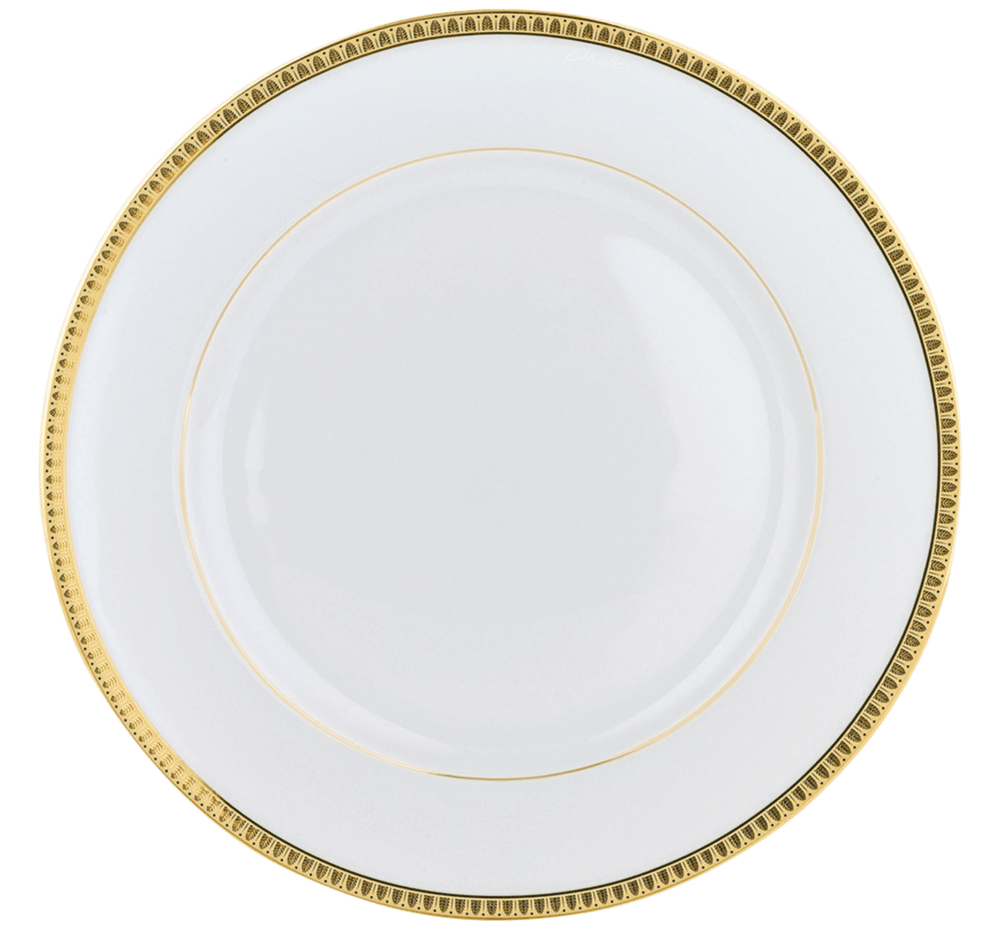 Christofle Malmaison Gold Dinner Plate