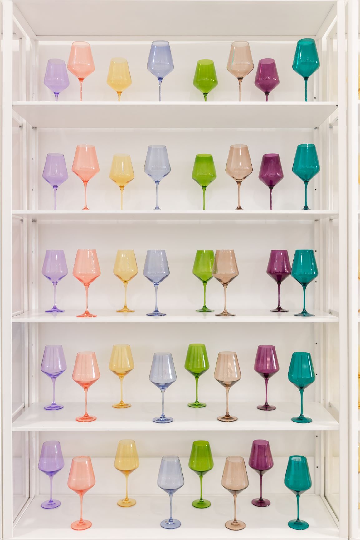 Estelle Colored Wine Stemware - Set of 6 — fête