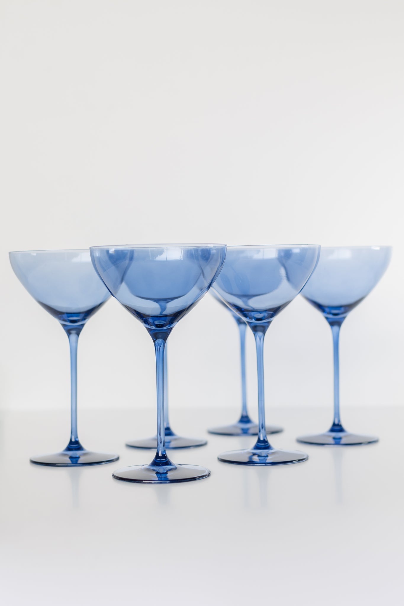 Estelle Colored Martini Glass - Set 2