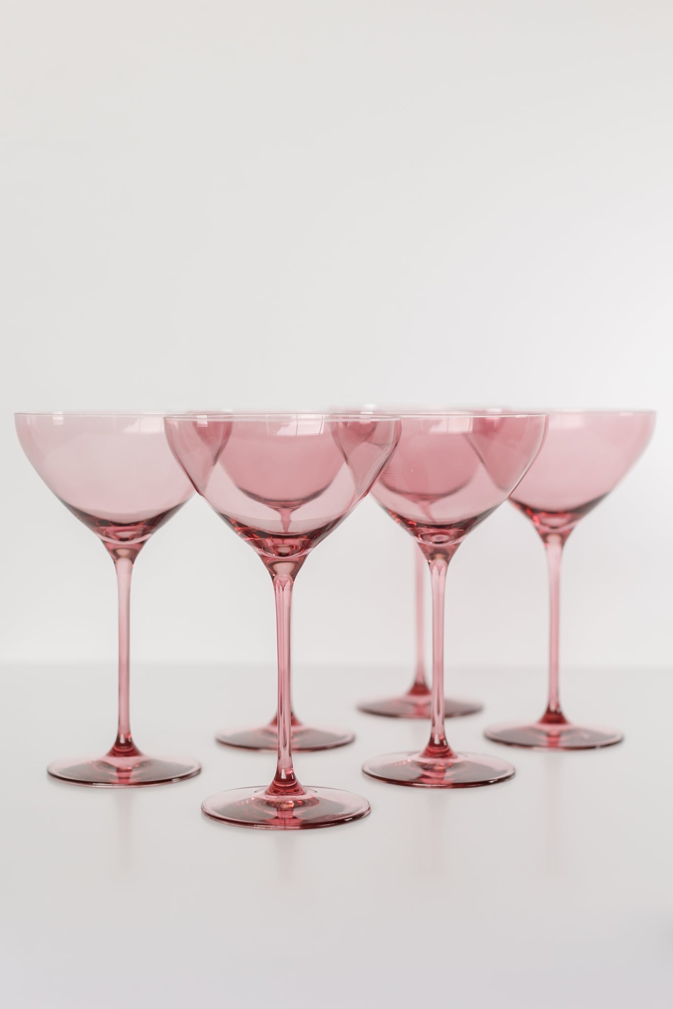 Estelle Colored Martini Glass - Set 2