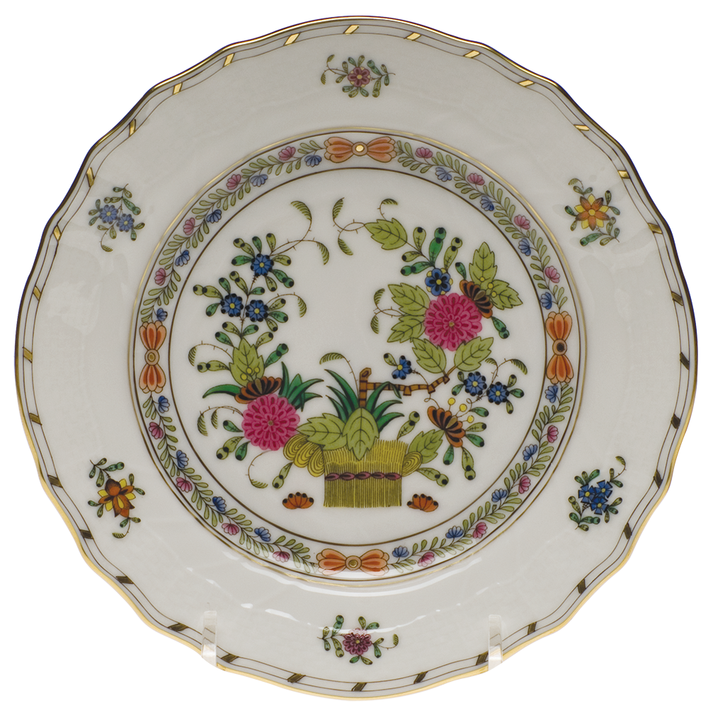 Indian Basket Bread And Butter Plate 6"d