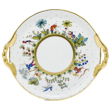 Herend Fodo Cake Plate 12.75"d