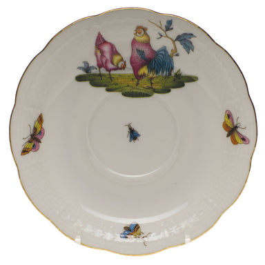 Herend Chanticleer Tea Saucer - Motif 02 6"d