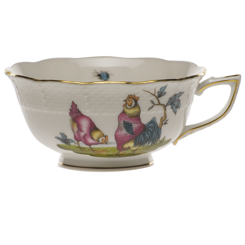 Chanticleer Tea Cup - Motif 02 (8 Oz)