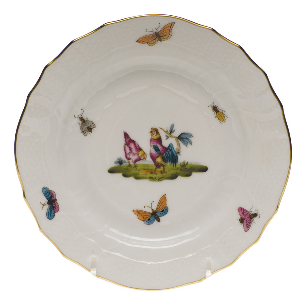 Herend Chanticleer Bread And Butter Plate - Mo 02 6"d
