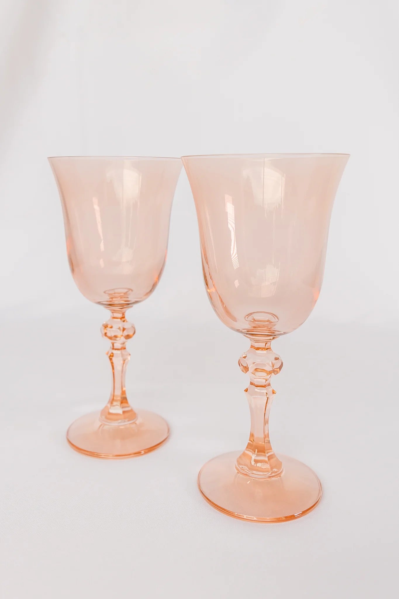 Estelle Colored Regal Goblet Stemware - Set of 2