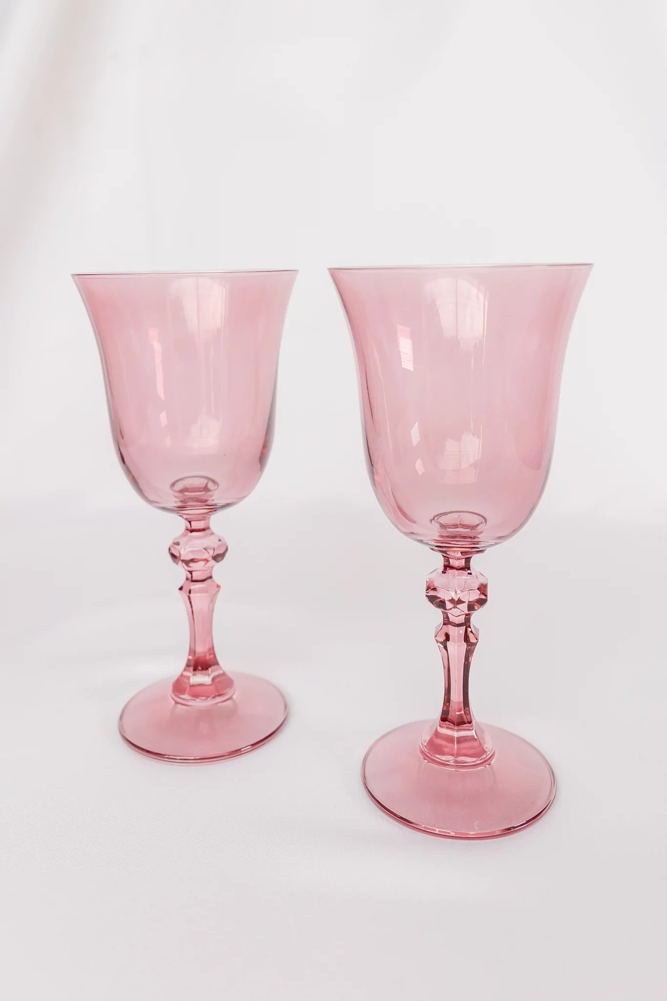 Estelle Colored Regal Goblet Stemware - Set of 2