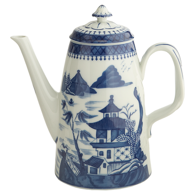 Mottahedeh Blue Canton Coffeepot