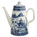 Mottahedeh Blue Canton Coffeepot