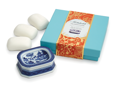 Mottahedeh Blue Canton Gift Soap Set