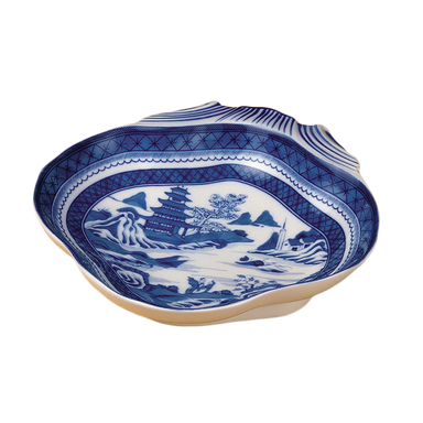 Mottahedeh Blue Canton Shell Dish