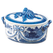 Mottahedeh Blue Canton Covered Oval Casserole