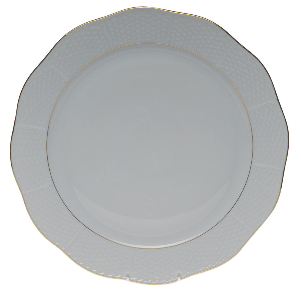 Herend Golden Edge Round Platter  13.75"d