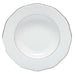 Herend Platinum Edge Rim Soup Plate 8"d