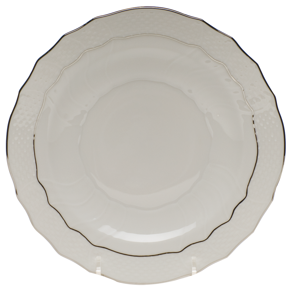 Platinum Edge Salad Plate  7.5"d