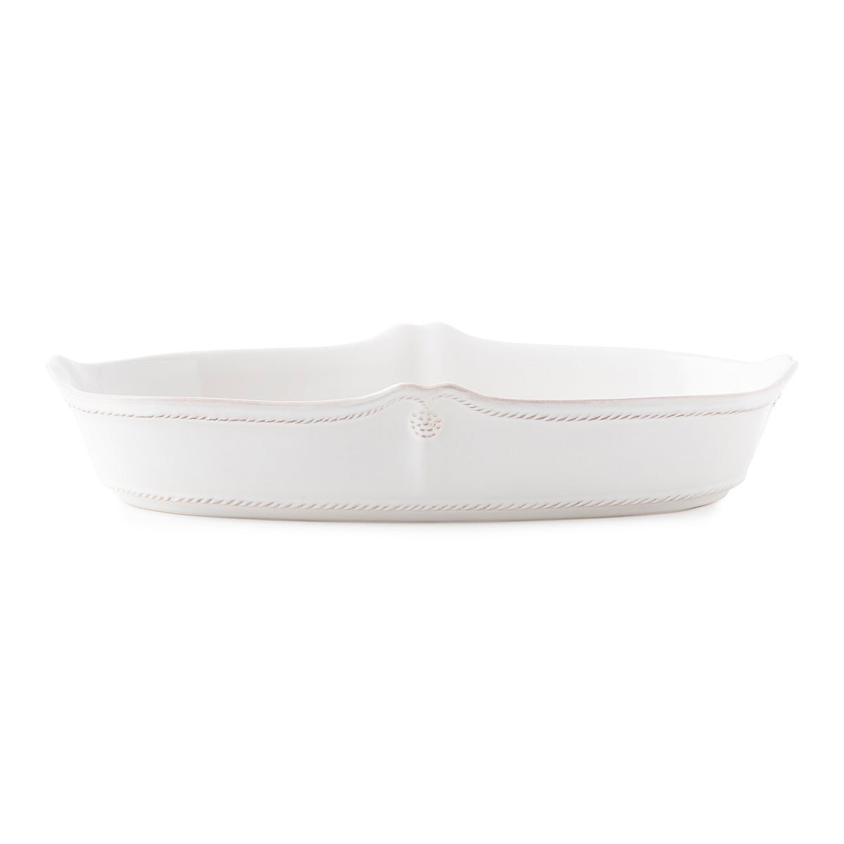 Juliska Berry & Thread Whitewash 12" Oblong Serving Dish