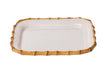 Juliska Classic Bamboo Natural 12" Rectangular Platter