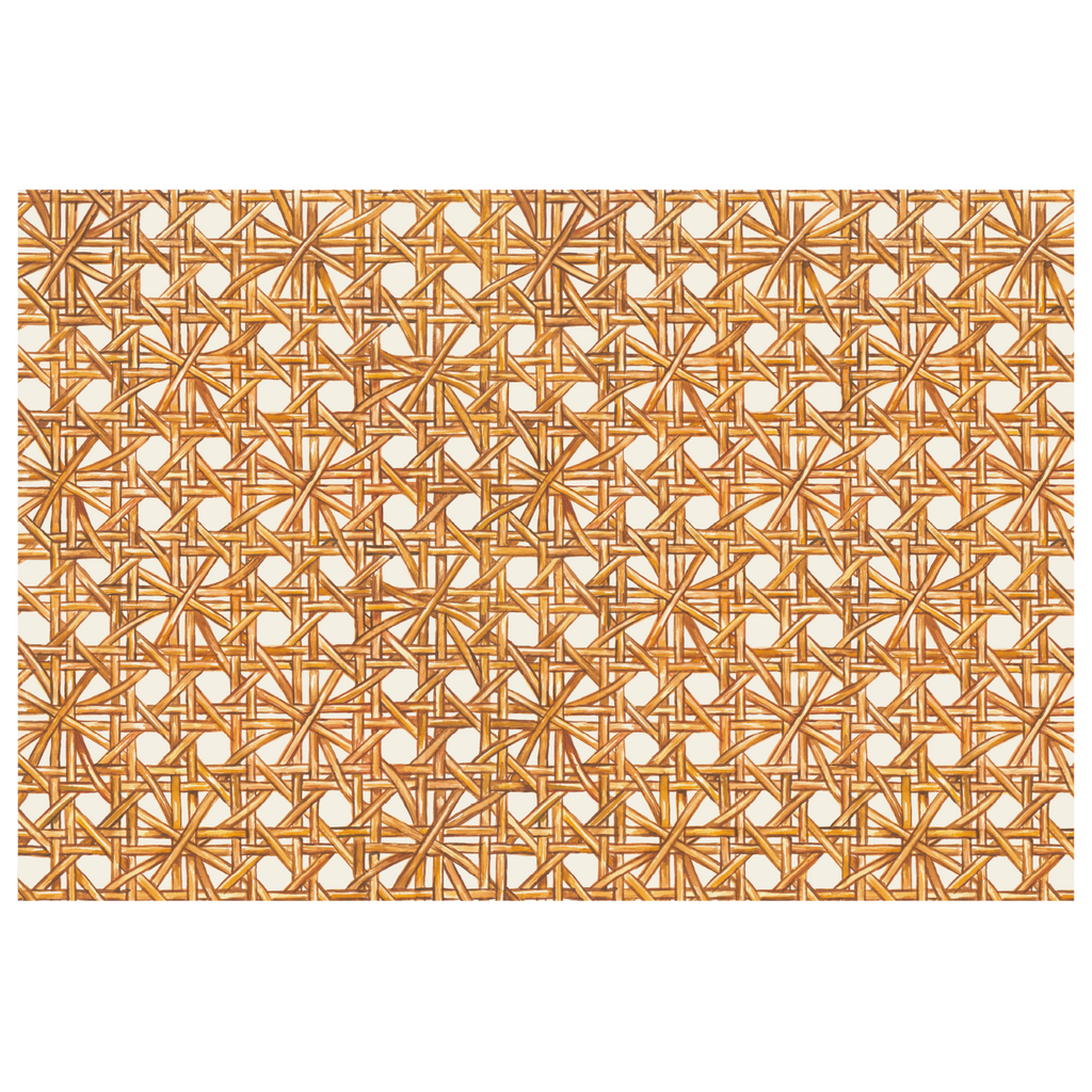 Rattan Weave Paper Placemat