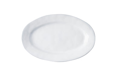 Juliska Quotidien White Truffle 15" Oval Platter