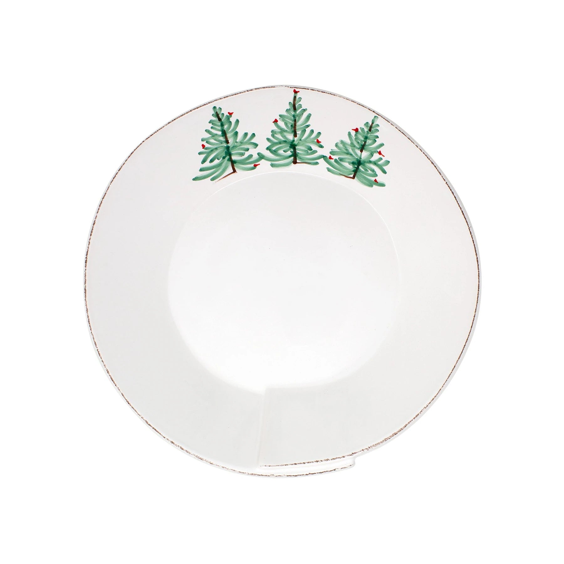 Lastra Holiday Medium Shallow Serving Bowl