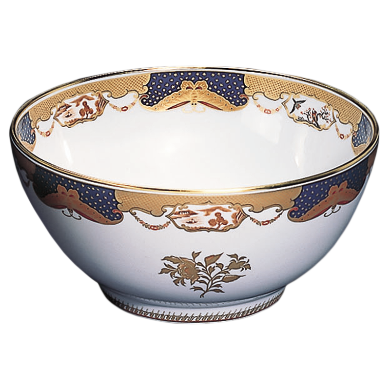 Mottahedeh Golden Butterfly Round Bowl