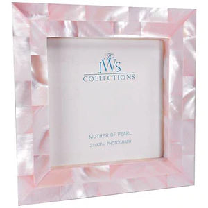 Pink Mother of Pearl Frame 3.5x3.5