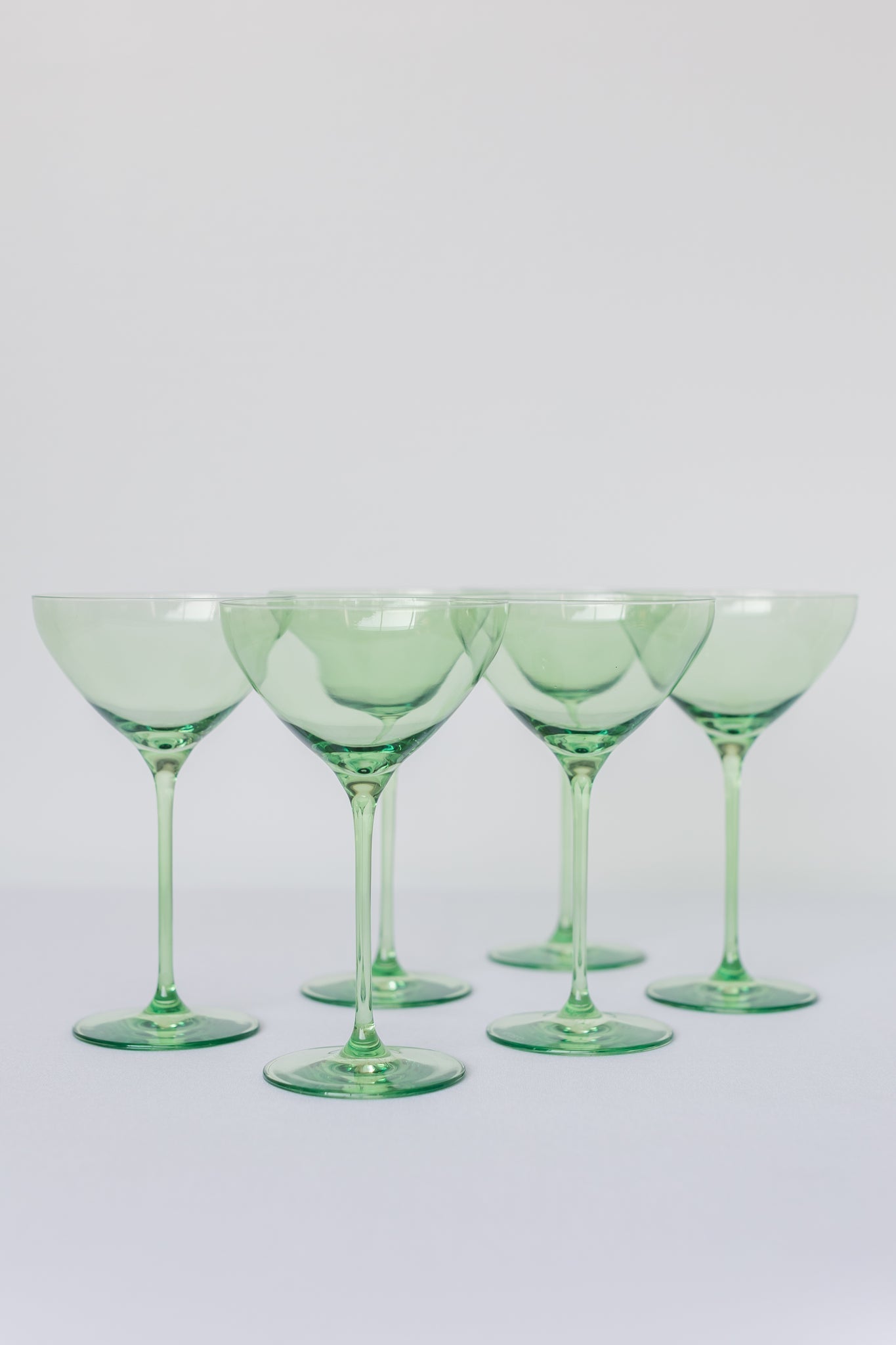 Estelle Colored Martini Glass - Set 2