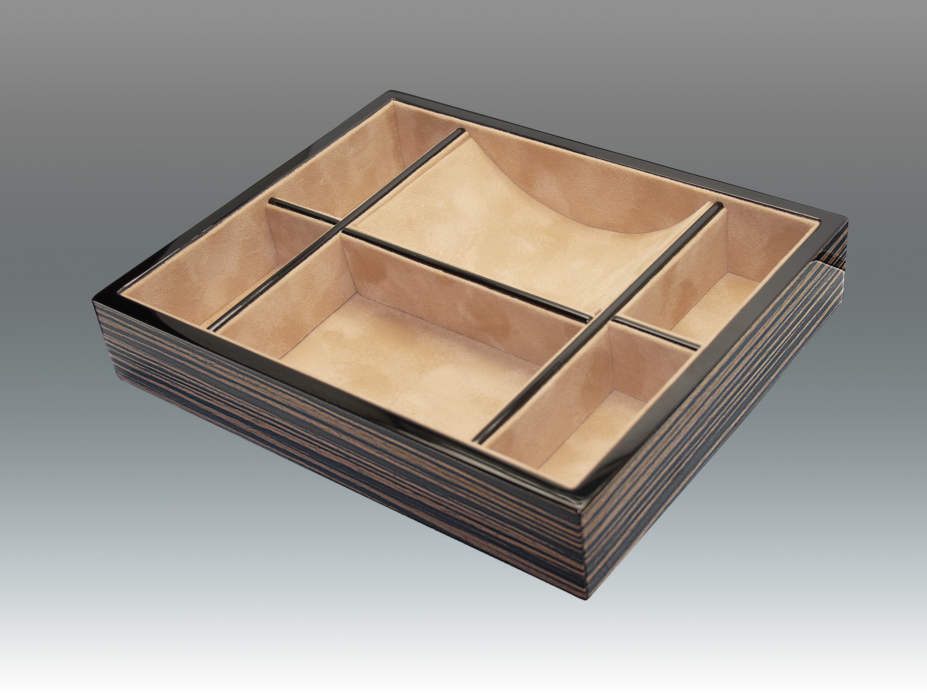 NC122EBTY Wood Rect Valet Tray